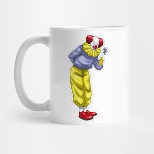 Clown Halloween Flower Mug